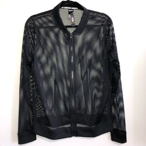 Victoria Secret Mesh Zip-Up Hoodie